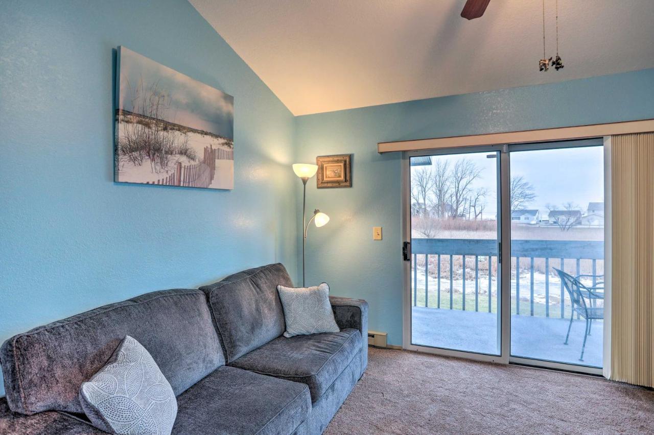 Condo With Balcony, Dock And Access To Lake Erie Sand Beach Экстерьер фото